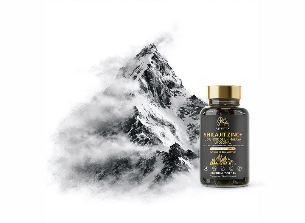 Shilajit Zinc+ : énergie, vitalité et équilibre au quotidien